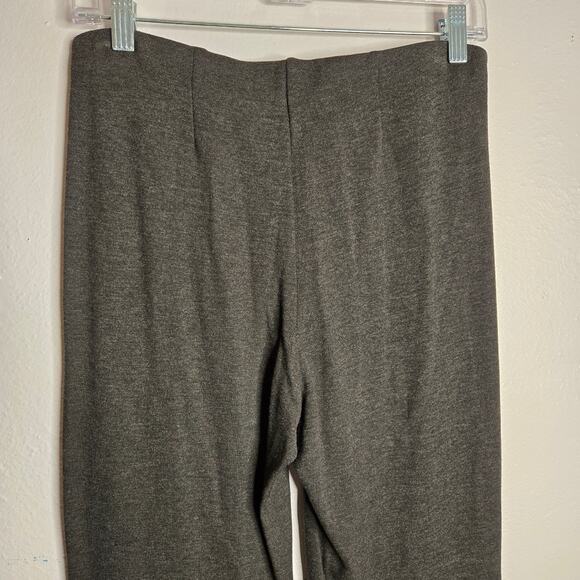 Vince Stretch Knit Elastic Waist Pull On Pant Charcoal M Elevated Casual Comfort - Picture 6 of 9